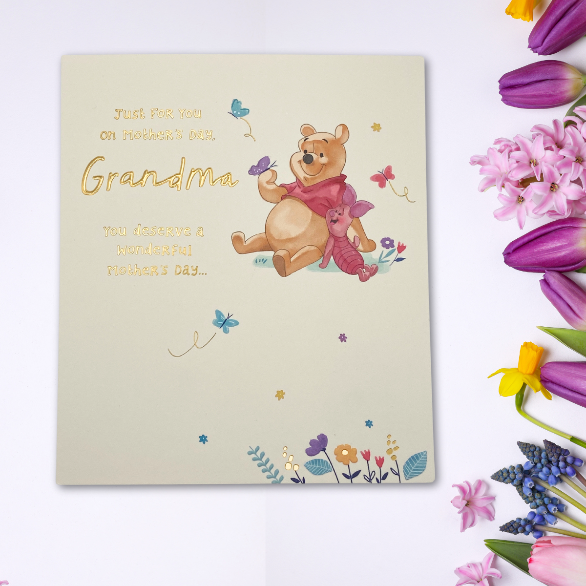 Grandma Mother's Day Card - Disney Winnie The Pooh