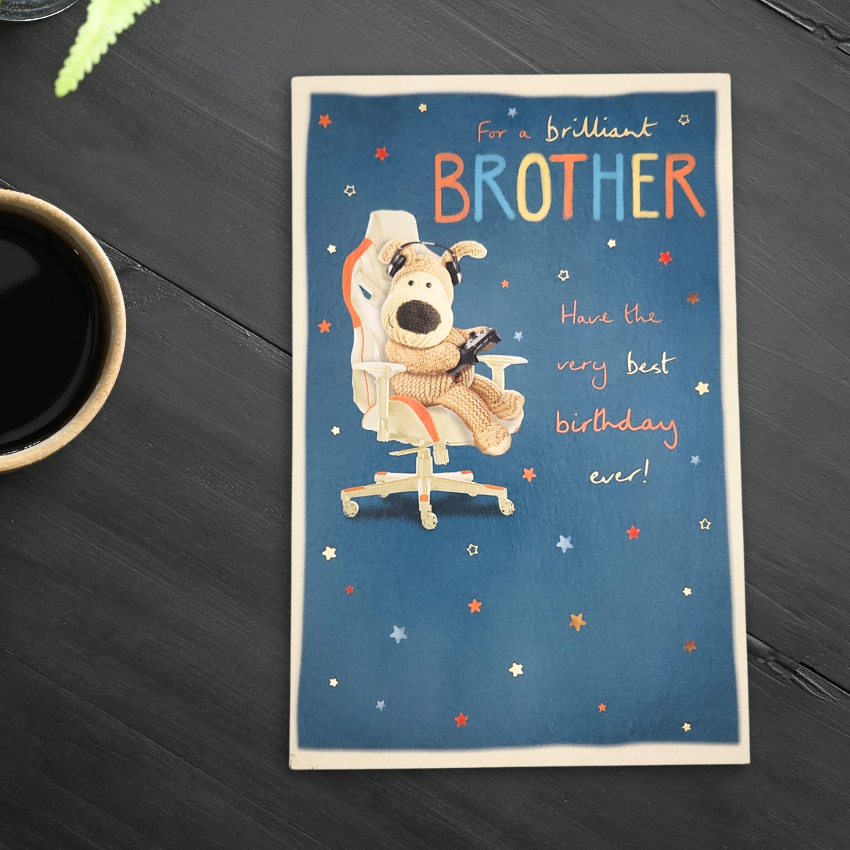 Brother Birthday Card - Boofle Best Day Ever!