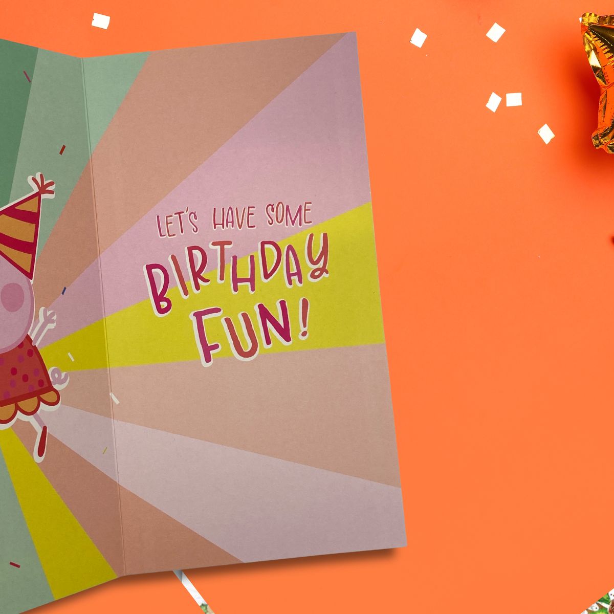 2nd Birthday Card - Peppa Pig