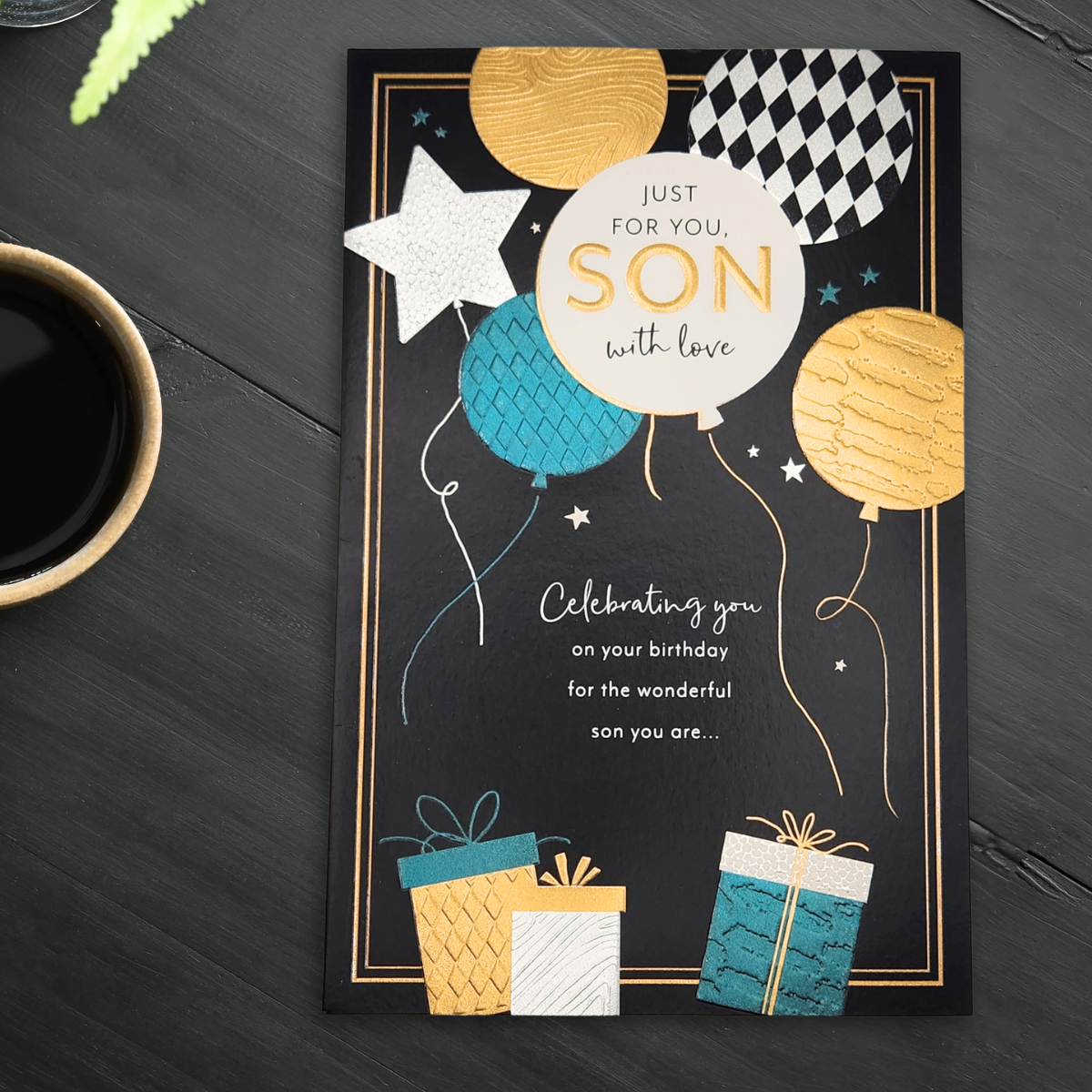 Son Birthday Card - Celebrating You...