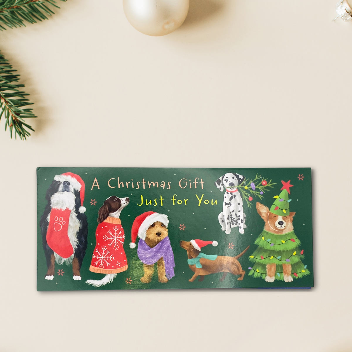 Money Wallet Christmas - Christmas Dogs