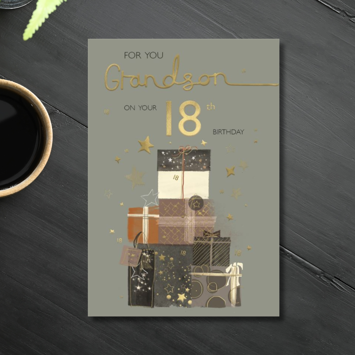 Grandson 18th Birthday Card - Make Your Wish Gifts