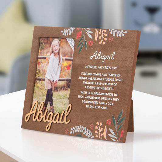 Personalised Kids Picture Frame - Abigail