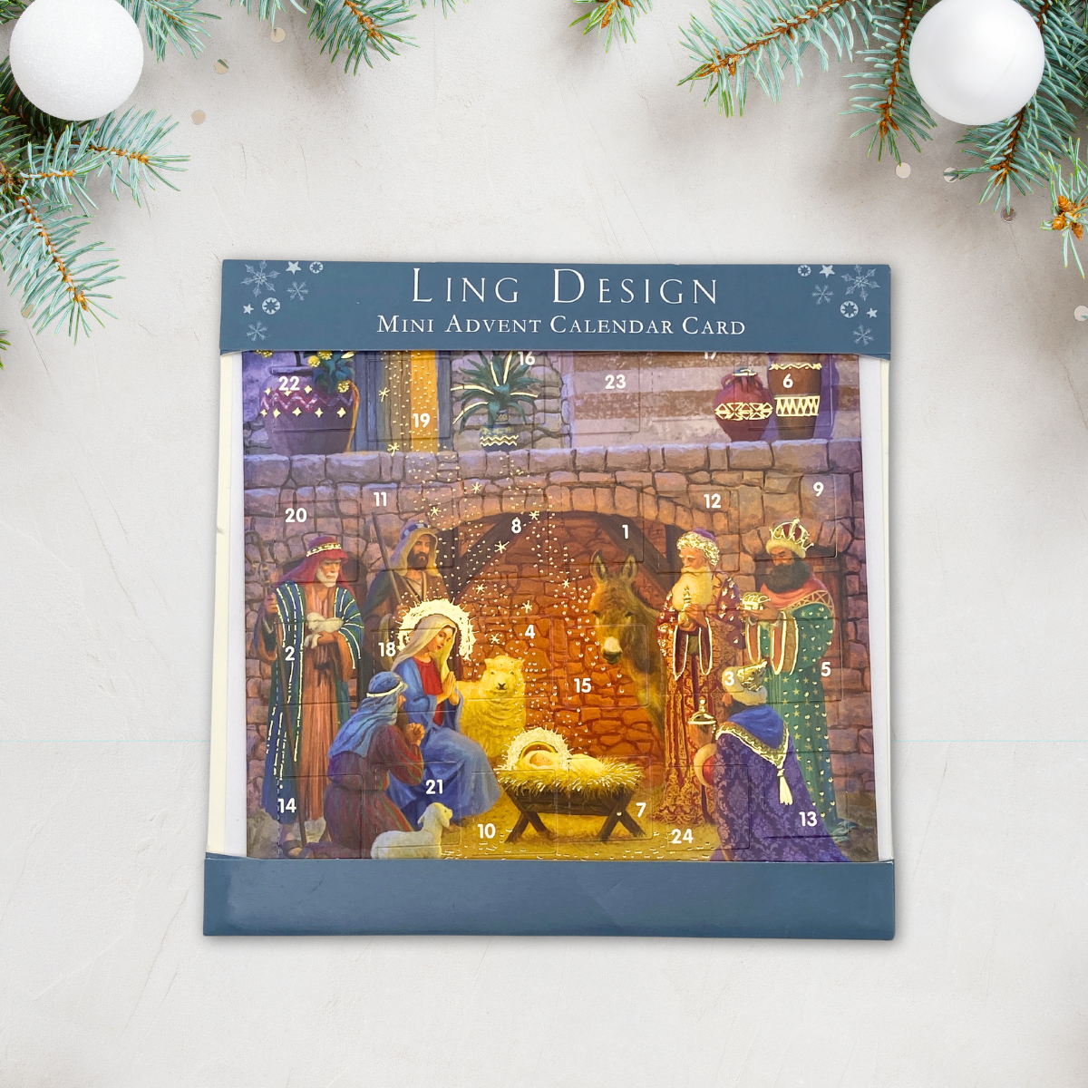 Advent Calendar Mini - Nativity Scene