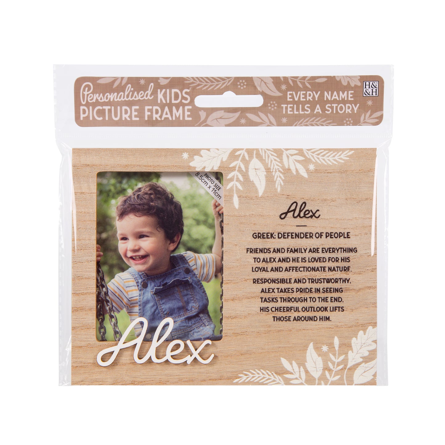 Personalised Kids Picture Frame - Alex