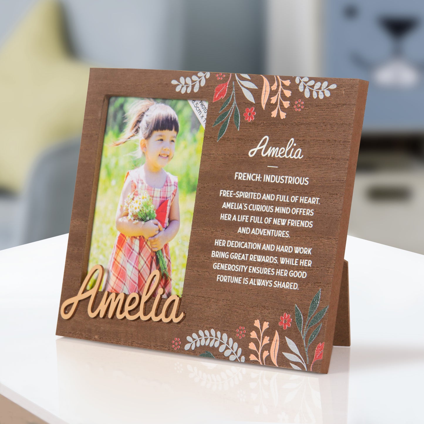 Personalised Kids Picture Frame - Amelia