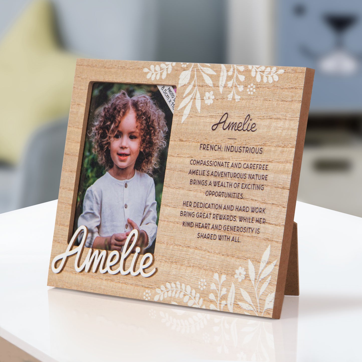 Personalised Kids Picture Frame - Amelie