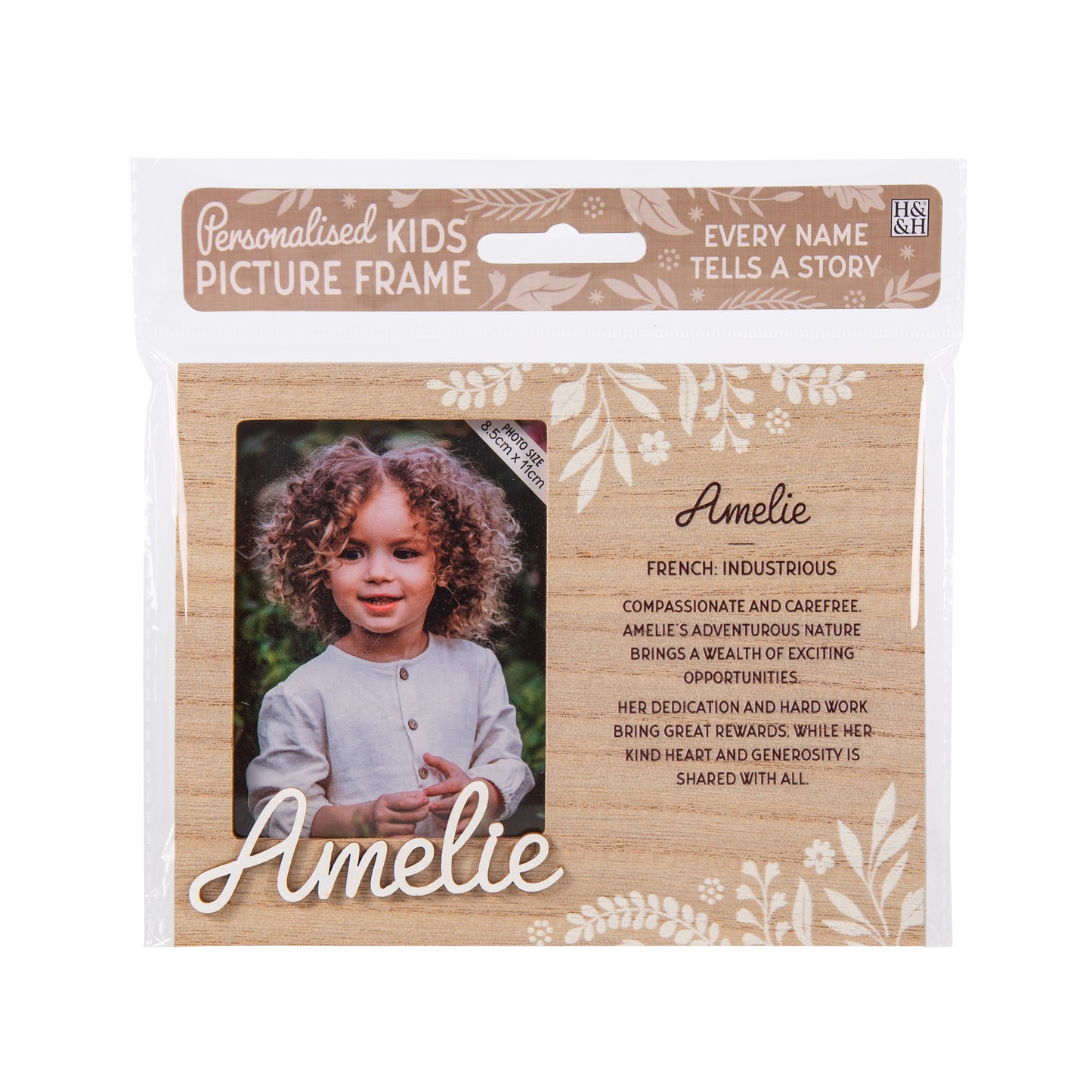 Personalised Kids Picture Frame - Amelie