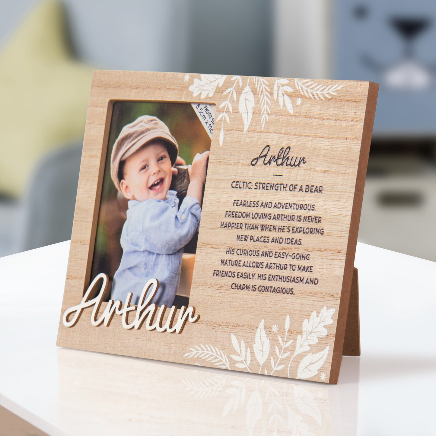 Personalised Kids Picture Frame - Arthur