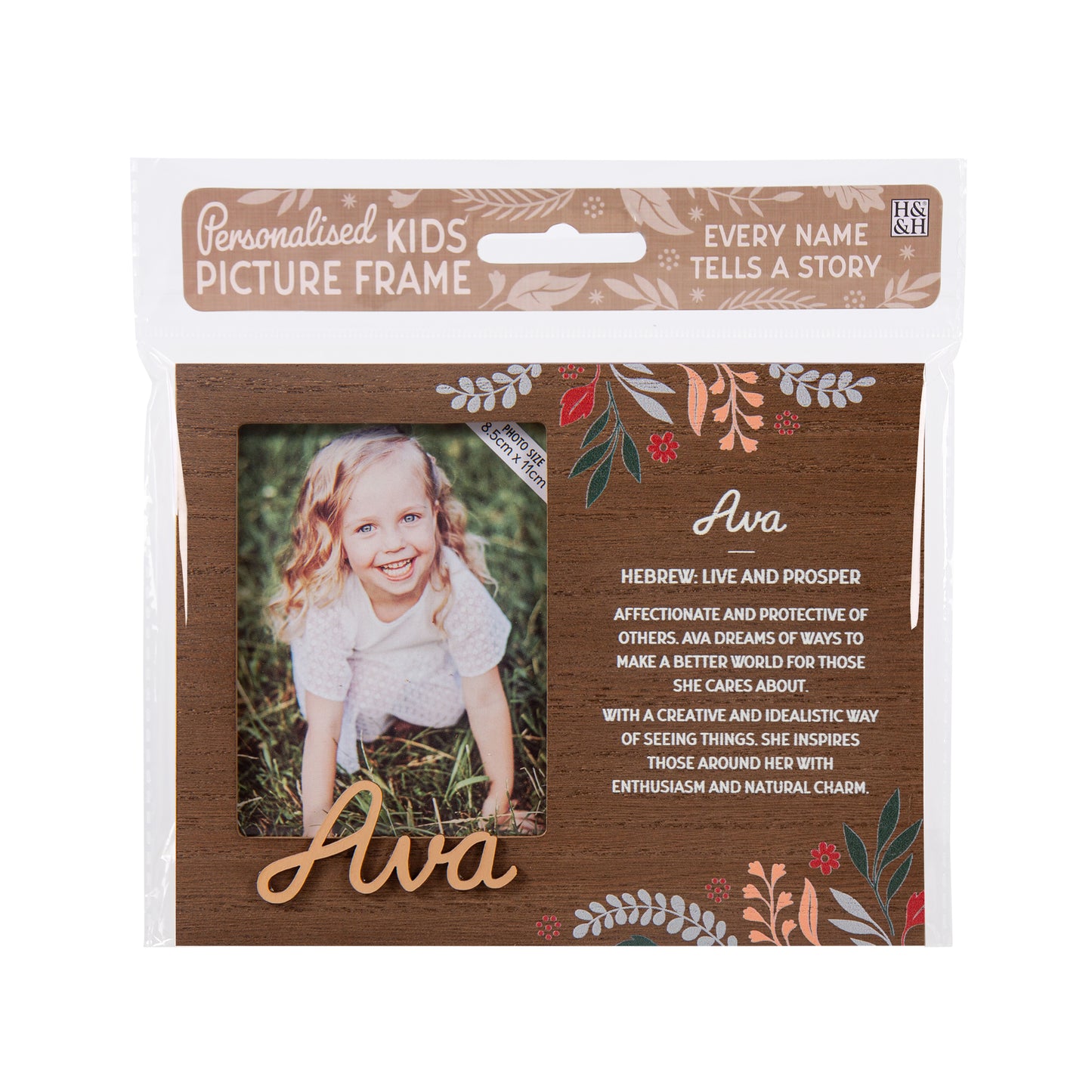 Personalised Kids Picture Frame - Ava