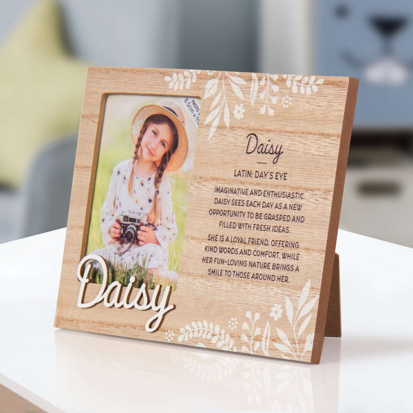 Personalised Kids Picture Frame - Daisy