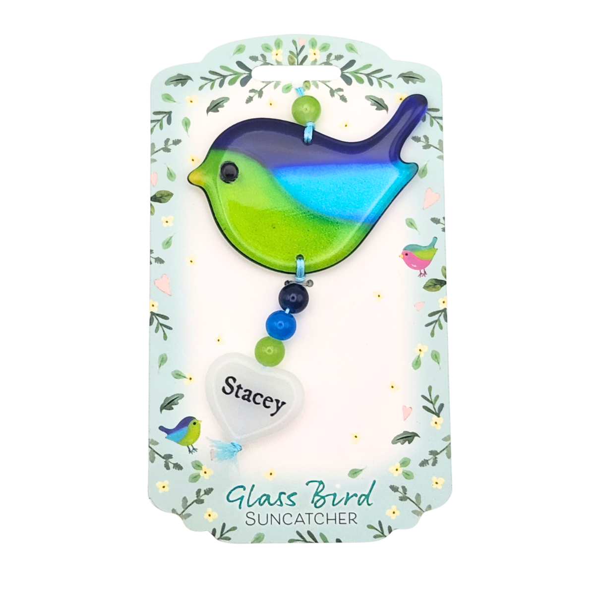 Glass Bird Suncatcher - Stacey