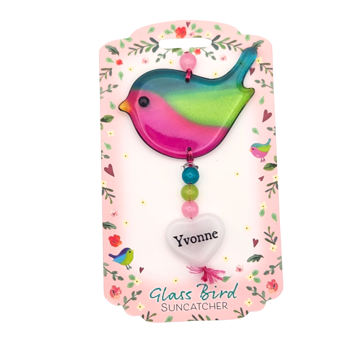 Glass Bird Suncatcher - Yvonne