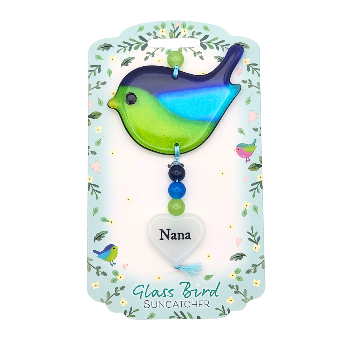 Glass Bird Suncatcher - Nana