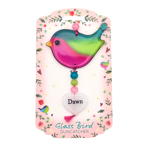 Glass Bird Suncatcher - Dawn