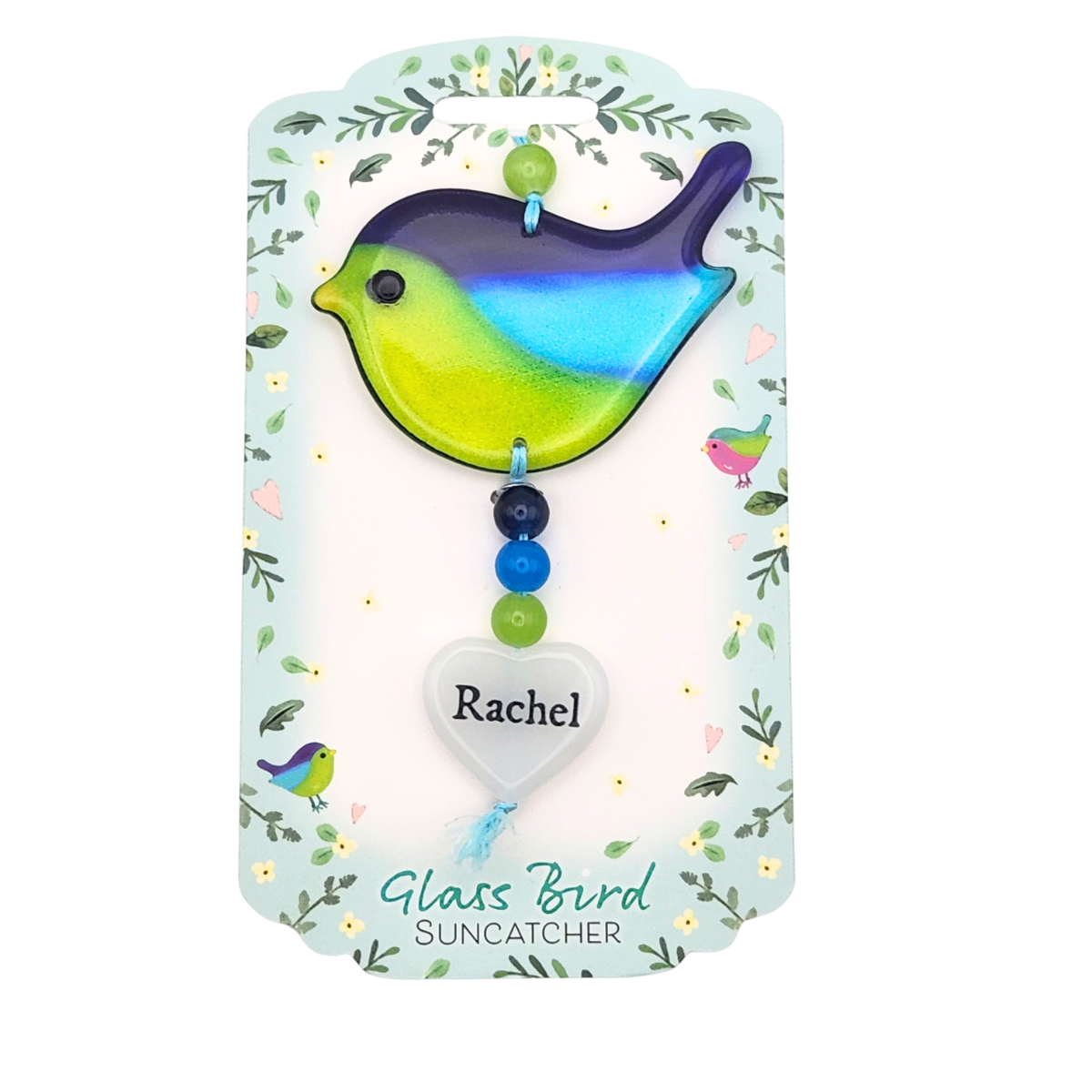 Glass Bird Suncatcher - Rachel
