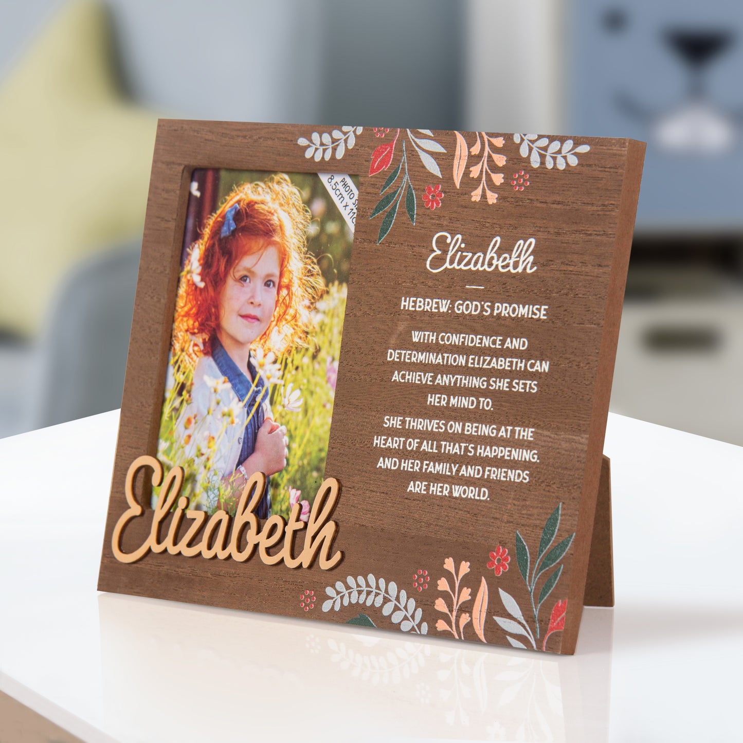 Personalised Kids Picture Frame - Elizabeth