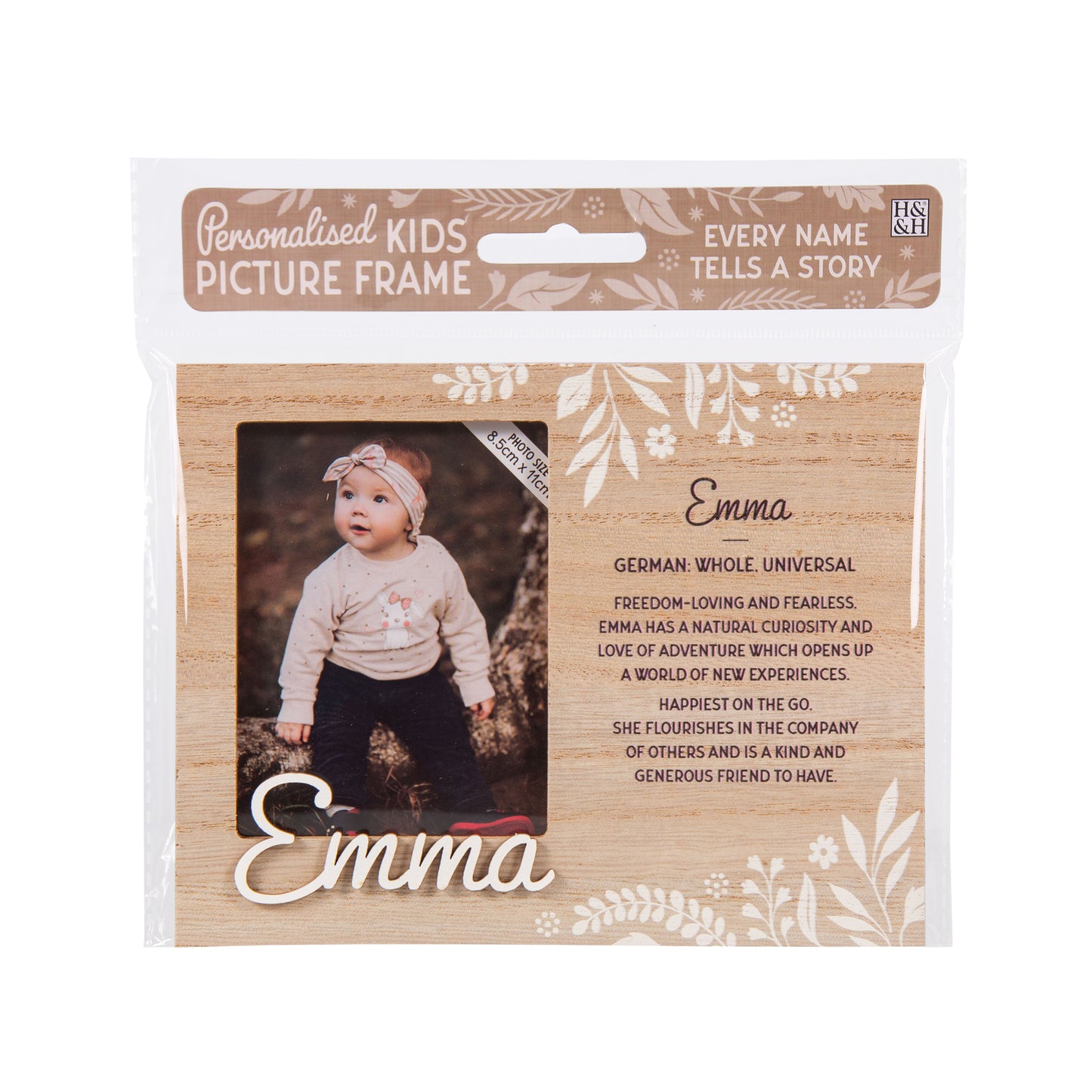 Personalised Kids Picture Frame - Emma