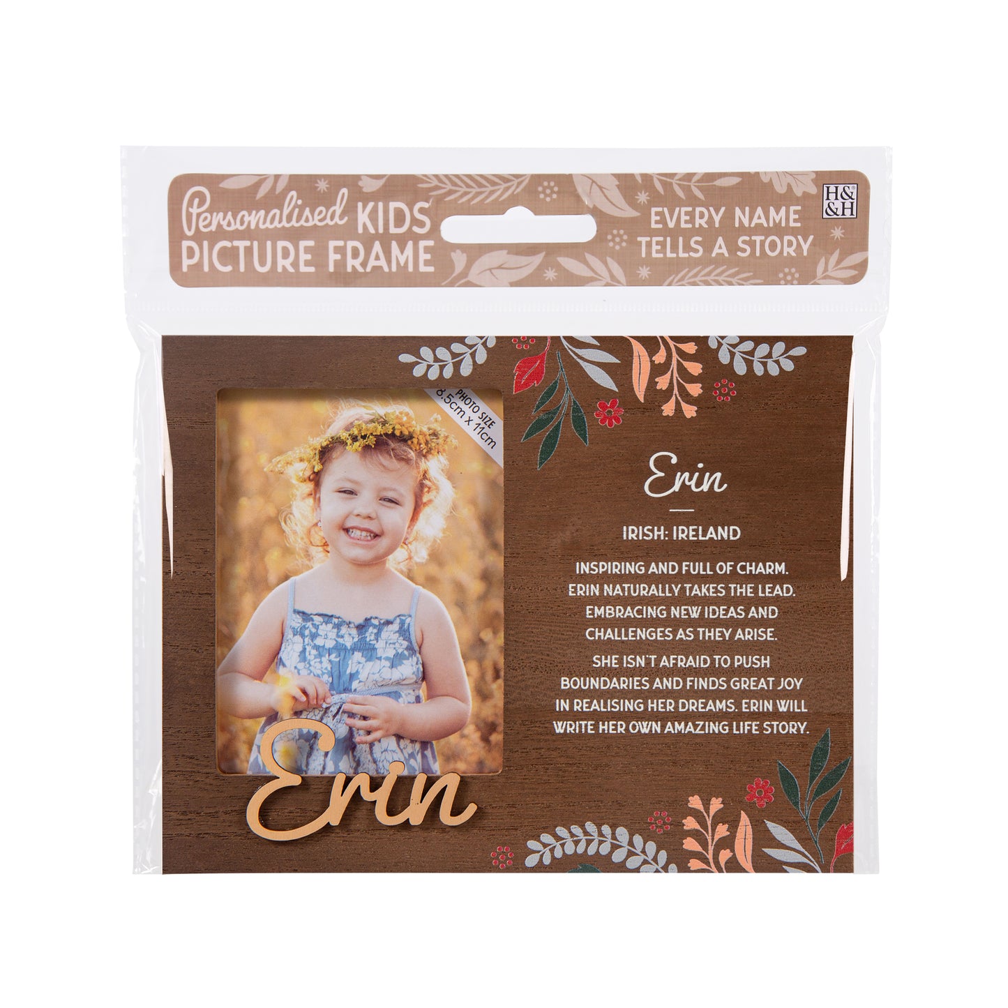 Personalised Kids Picture Frame - Erin