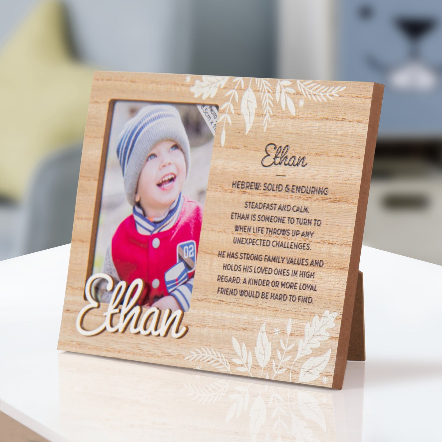 Personalised Kids Picture Frame - Ethan