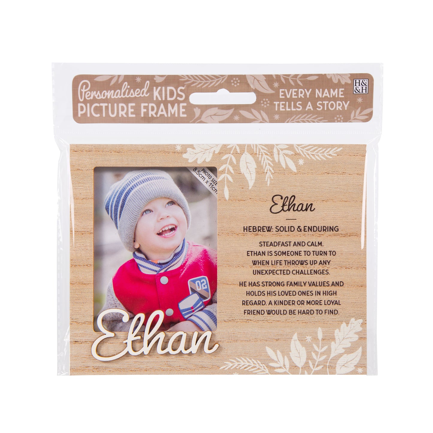 Personalised Kids Picture Frame - Ethan