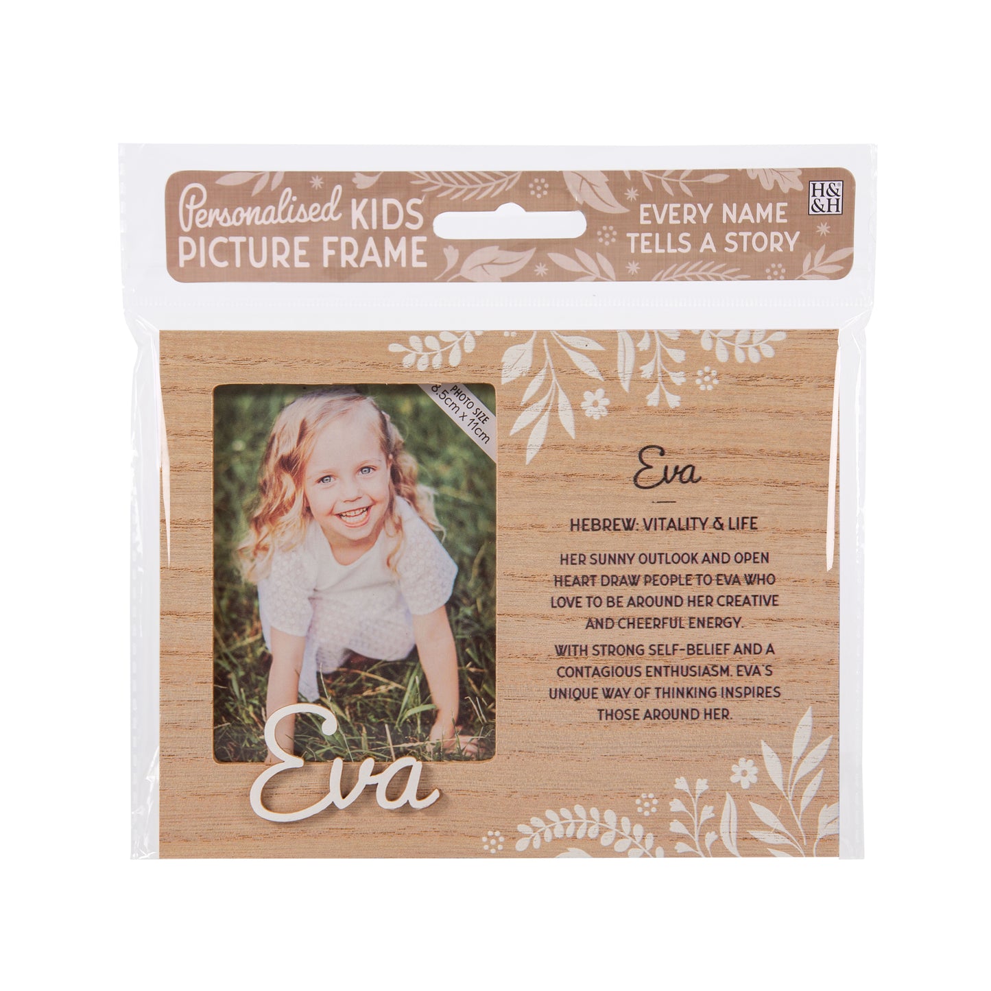 Personalised Kids Picture Frame - Eva