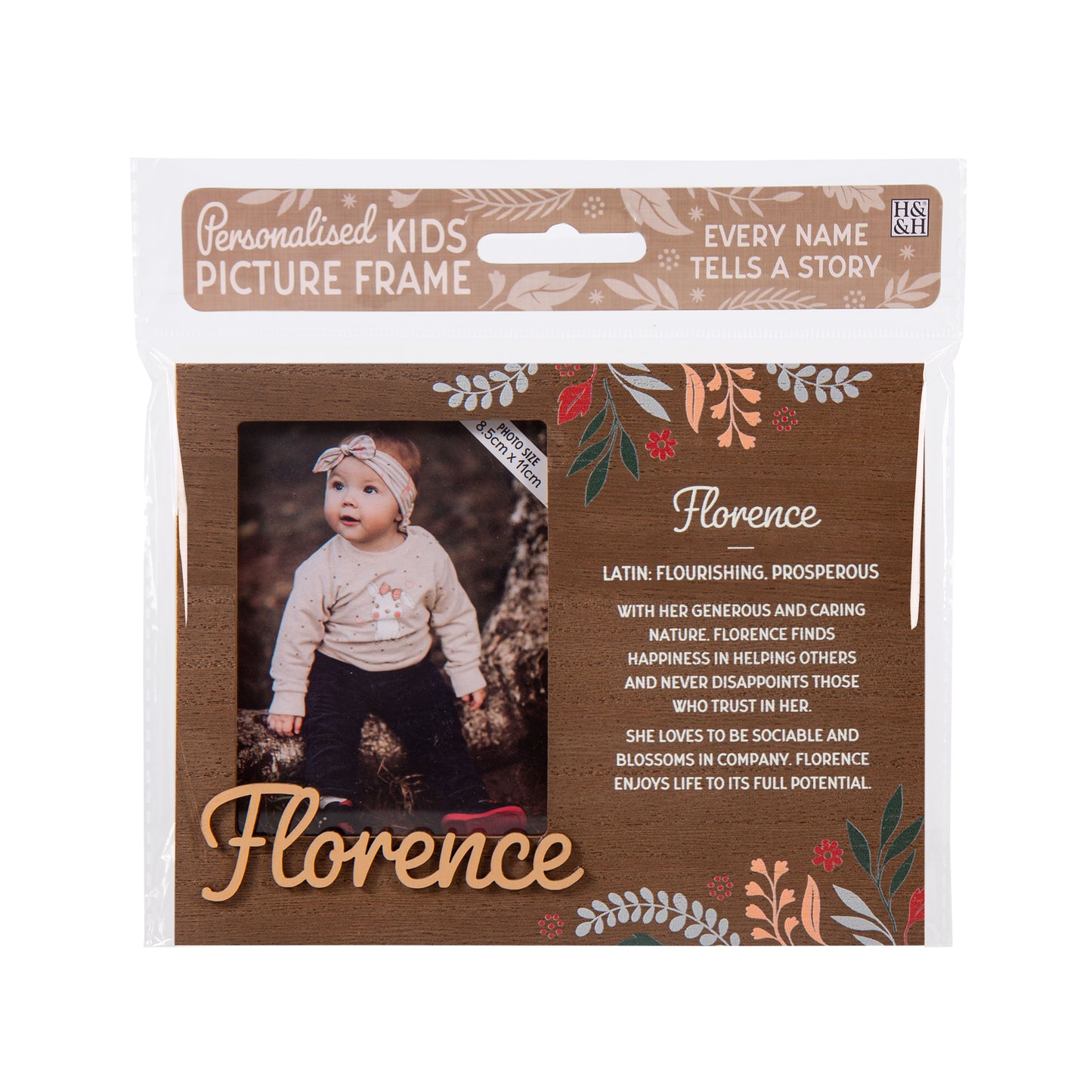 Personalised Kids Picture Frame - Florence