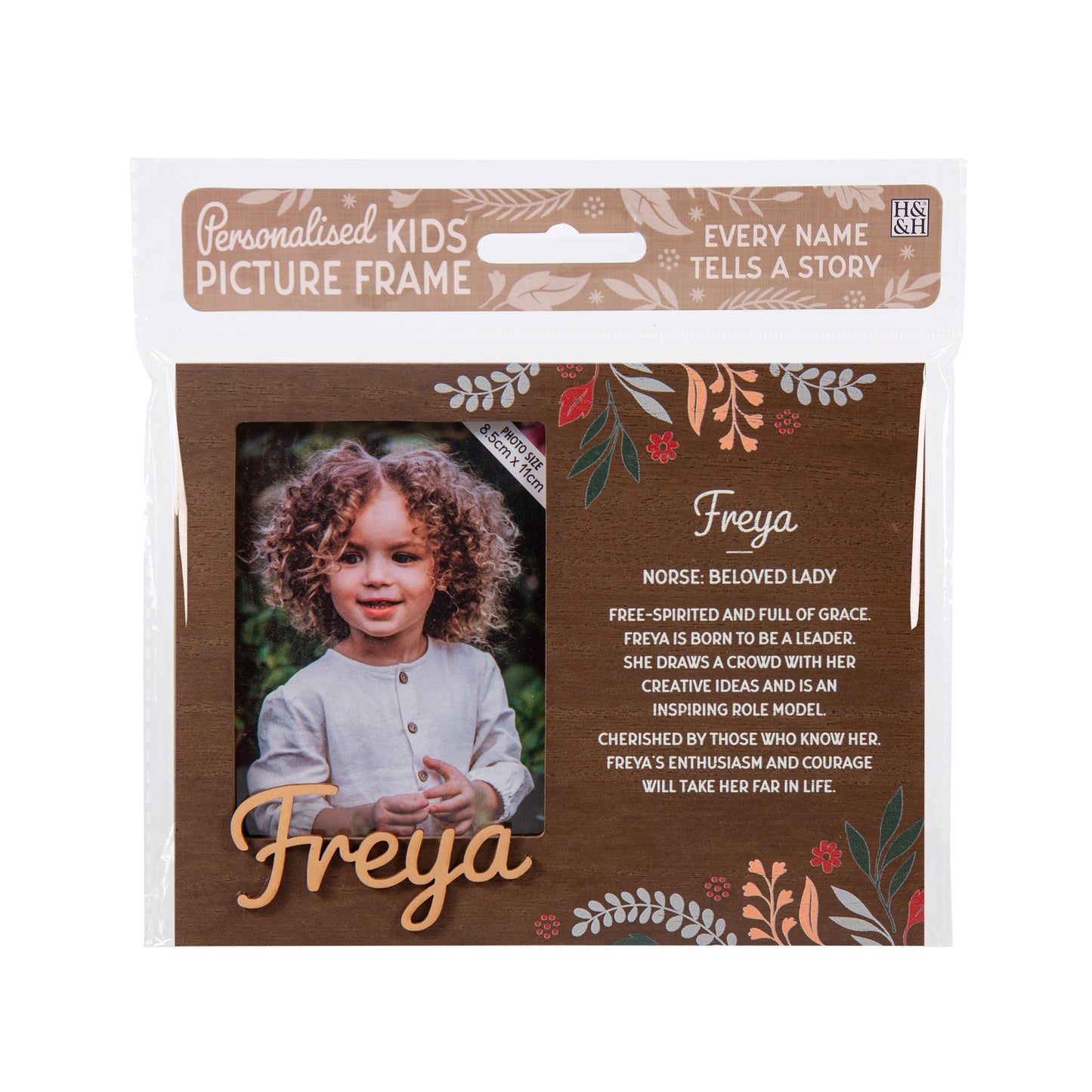 Personalised Kids Picture Frame - Freya