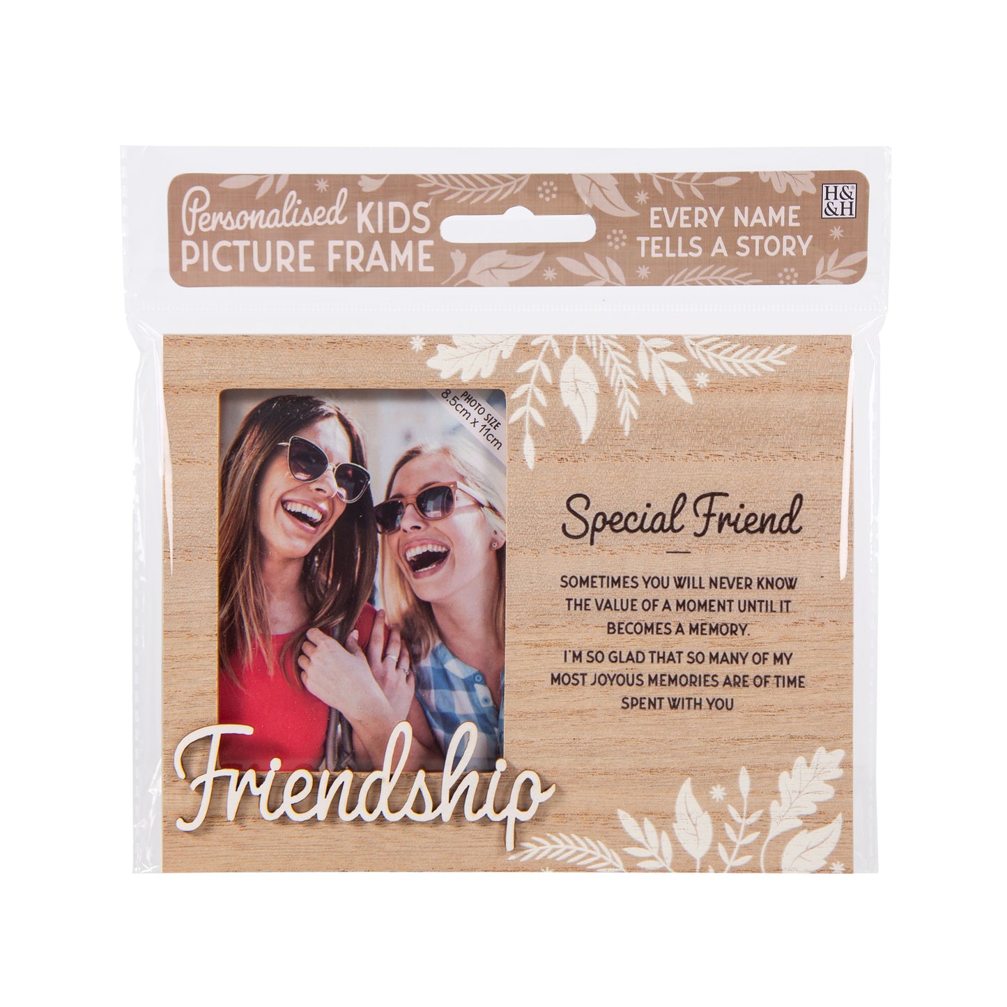 Personalised Kids Picture Frame - Friendship