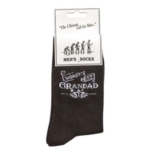 Mens Socks - Worlds Best Grandad