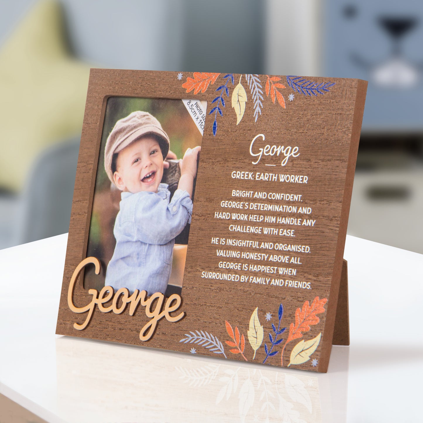 Personalised Kids Picture Frame - George