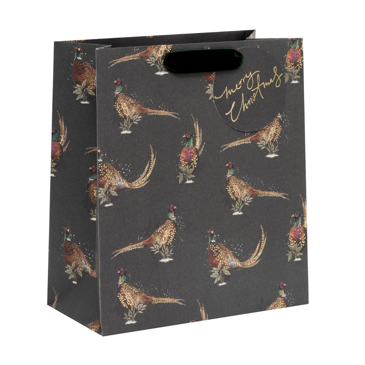 Christmas Gift Bag Medium - Jolly Pheasants