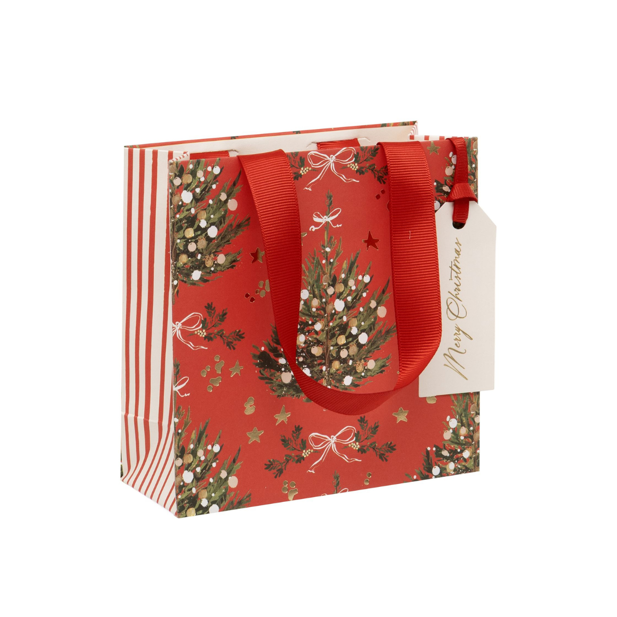 Christmas Gift Bag Small - Red Fir Radiance
