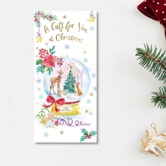Money Wallet Christmas - Awash With Colour Snowglobe