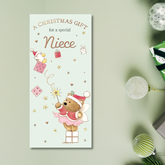 Money Wallet Christmas - Niece Barley Bear