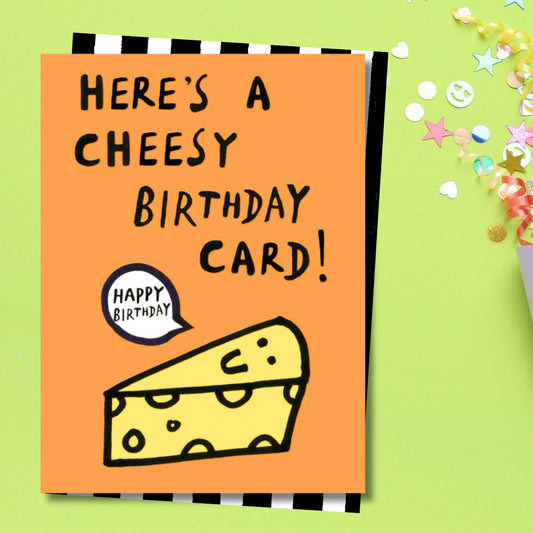 Earlybird Funny Birthday Card - Cheesy Birthday Card!