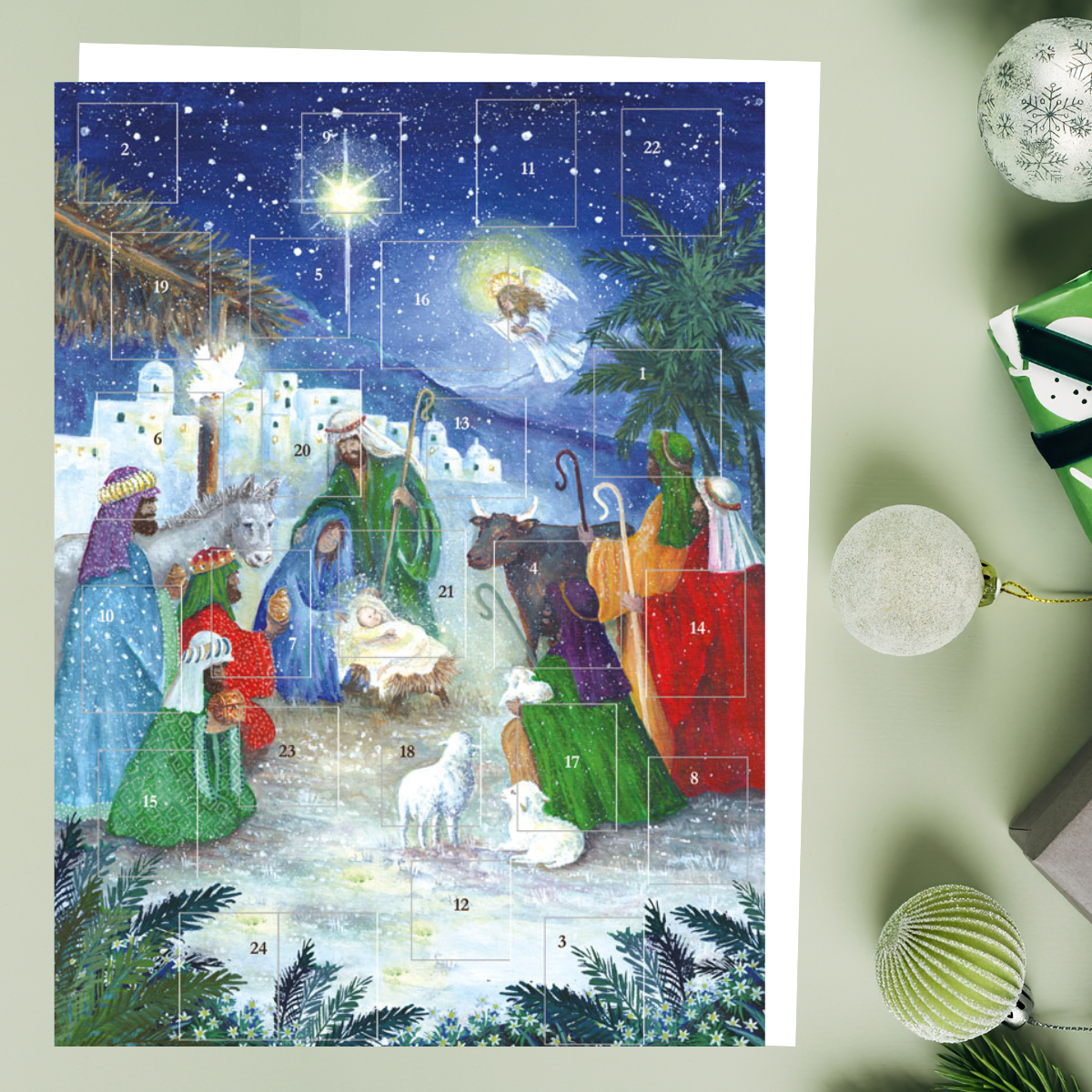 Advent Calendar - Nativity Scene