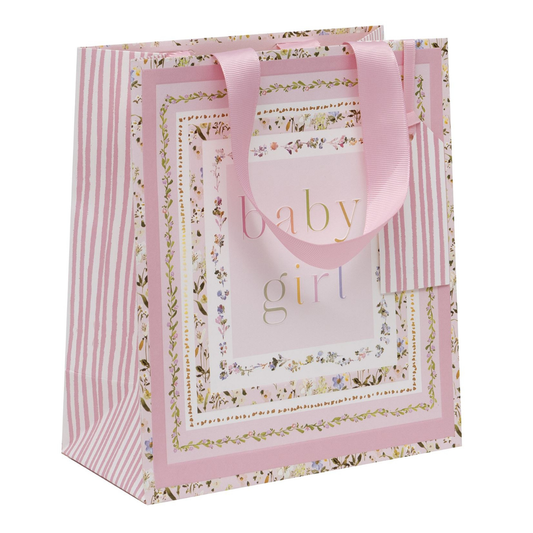 Gift Bag Medium - Baby Girl Bloom