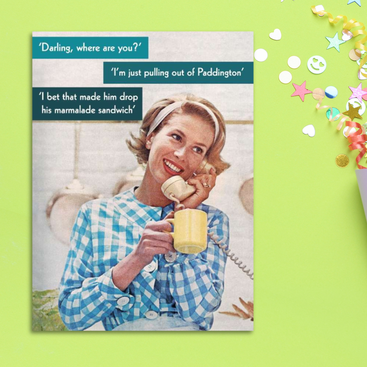 Quitting Hollywood Funny Card - Paddington