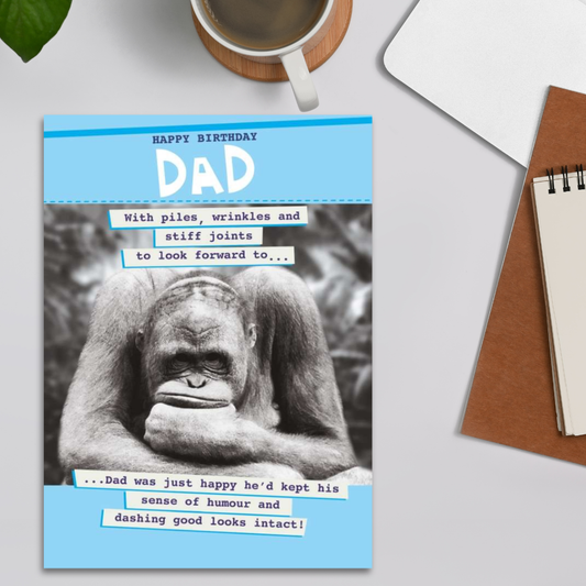Dad Birthday Card - Quitting Hollywood Good Looks