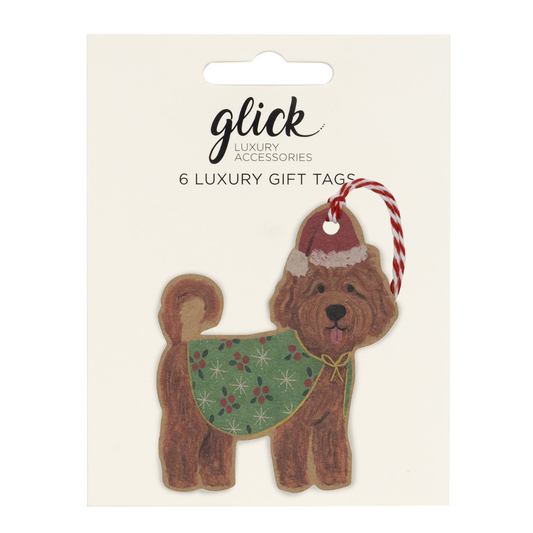 Christmas Tags Multipack - 6 x Santa Paws
