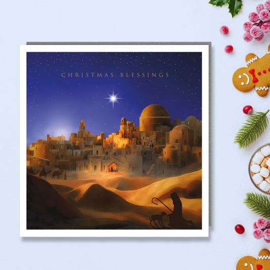 Charity Christmas Cards - 5 x Christmas Blessings