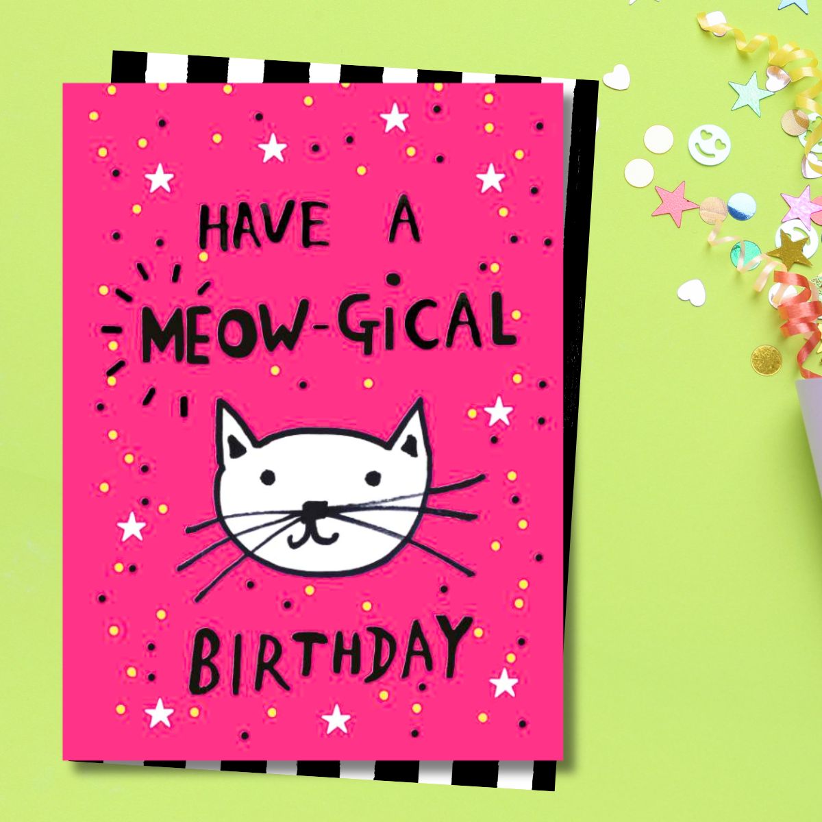 Earlybird Funny Birthday Card - Meow-Gical Birthday