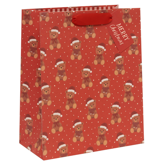 Christmas Gift Bag Large - Beary Merry Christmas