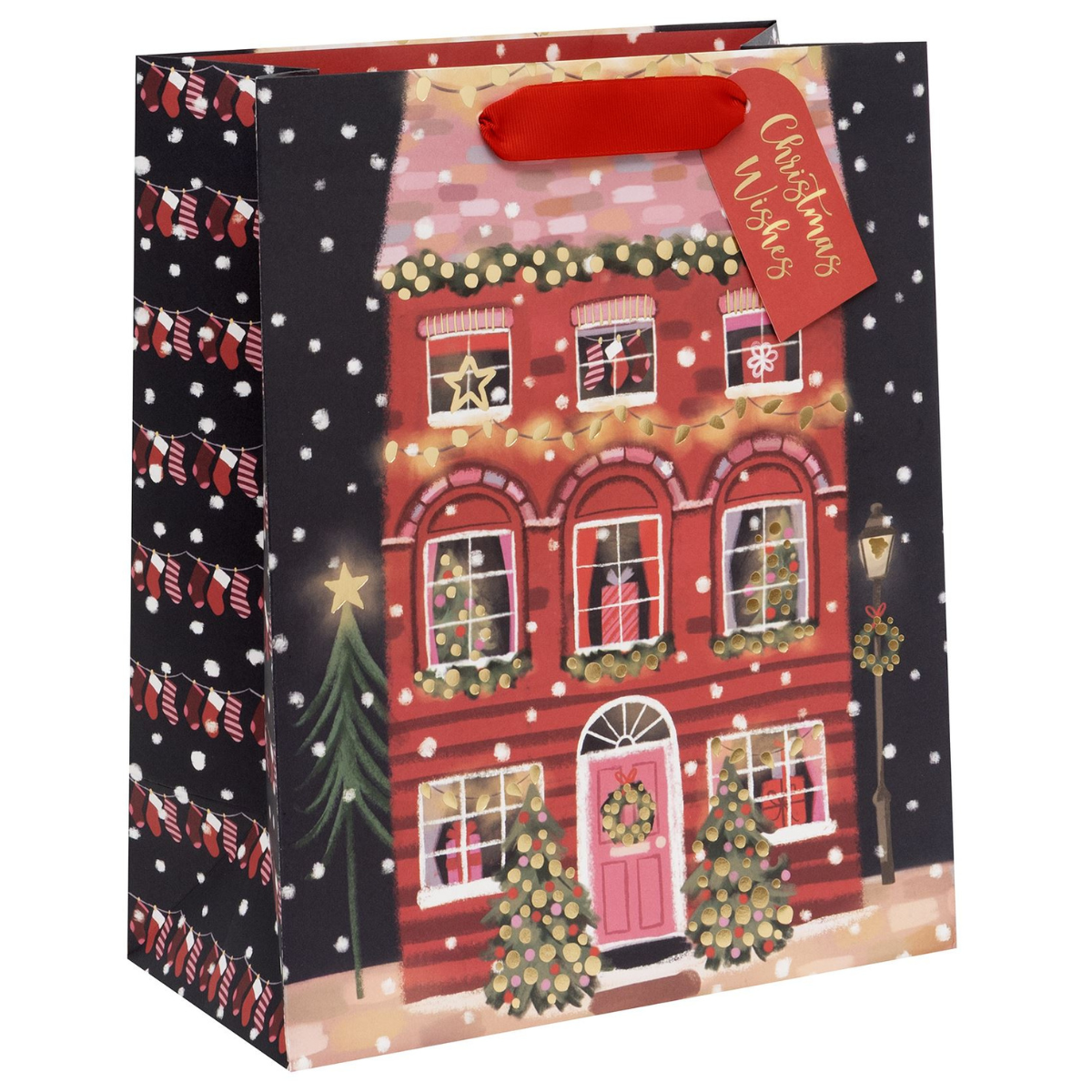 Christmas Gift Bag Large - Merry Manor