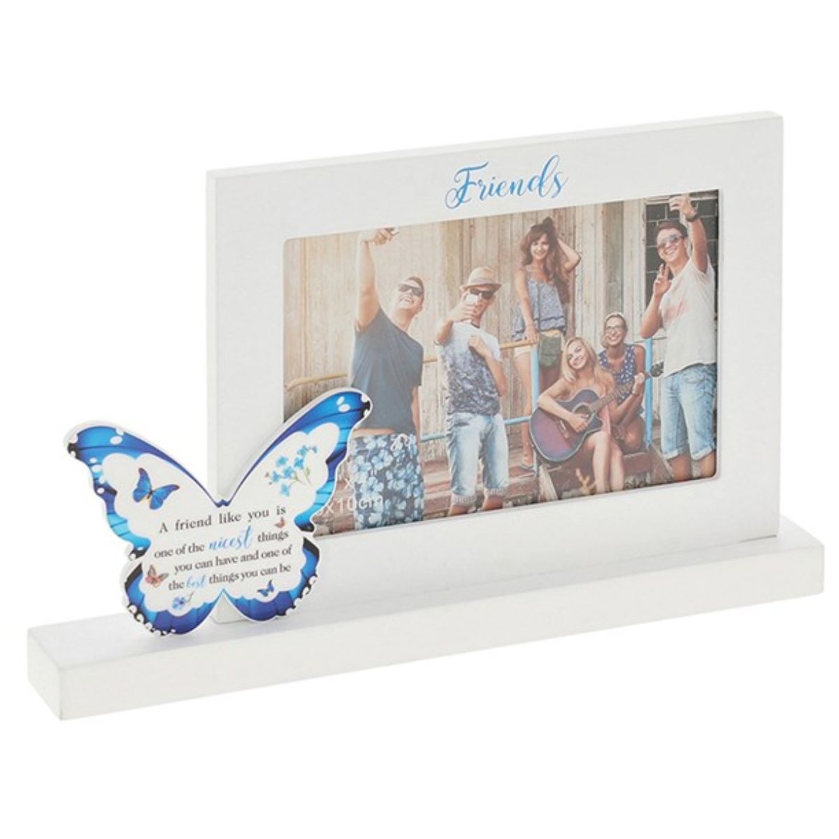 Butterfly Kisses Photo Frame - Friends