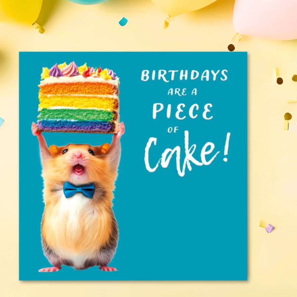 Epic Birthday Card - Piece Of Cake