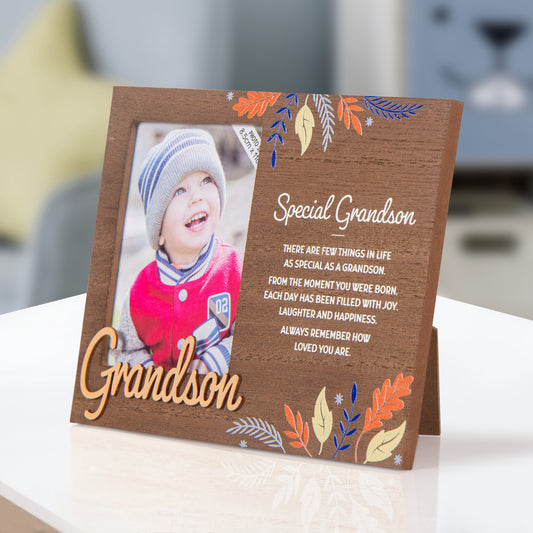 Personalised Kids Picture Frame - Grandson