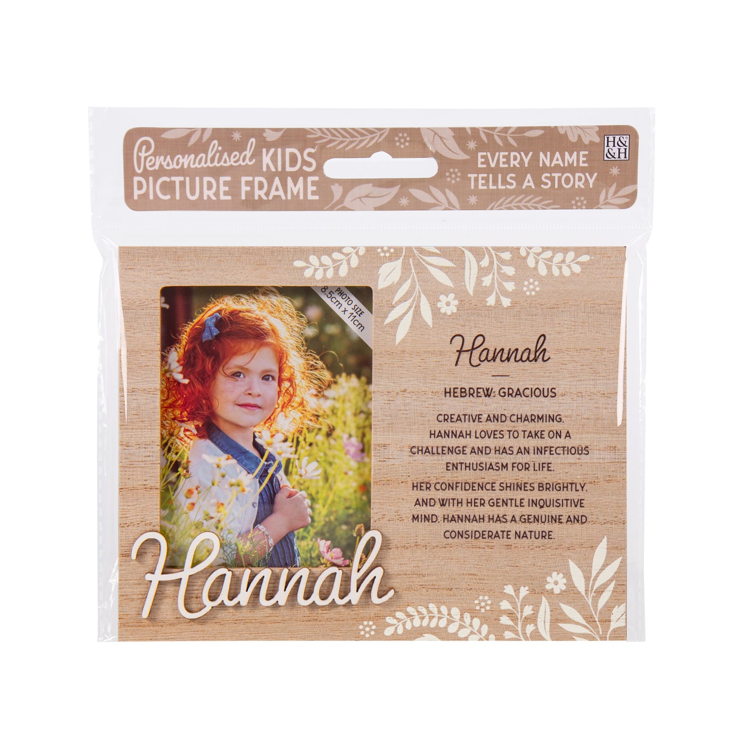 Personalised Kids Picture Frame - Hannah