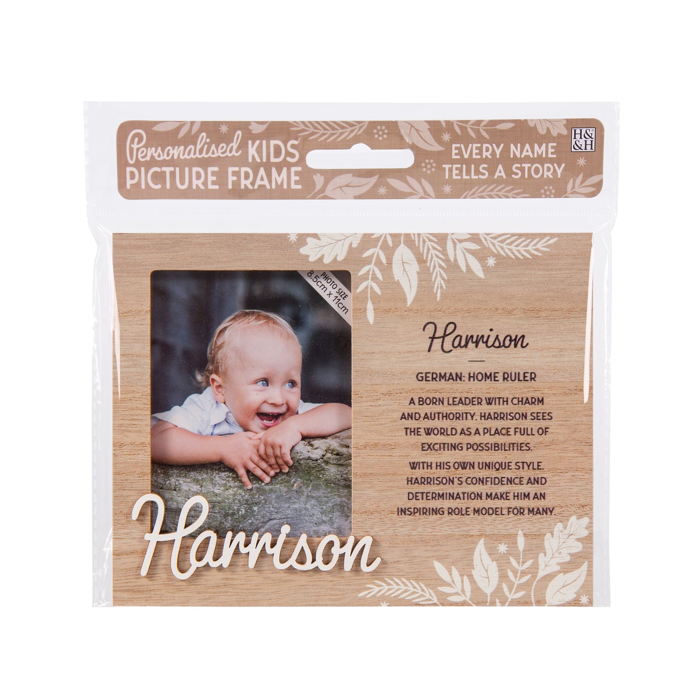 Personalised Kids Picture Frame - Harrison